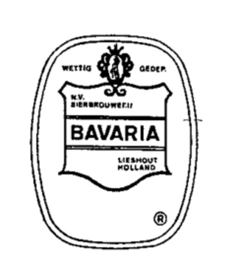 BAVARIA Logo (WIPO, 10/22/1971)