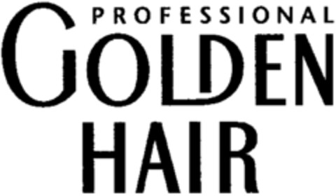 PROFESSIONAL GOLDEN HAIR Logo (WIPO, 07.08.2000)