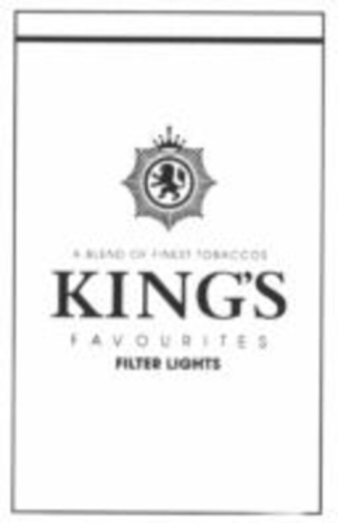 KING'S FAVOURITES FILTER LIGHTS Logo (WIPO, 24.01.2001)
