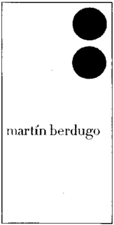 martín berdugo Logo (WIPO, 15.04.2004)