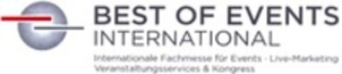 BEST OF EVENTS INTERNATIONAL Logo (WIPO, 12/16/2009)