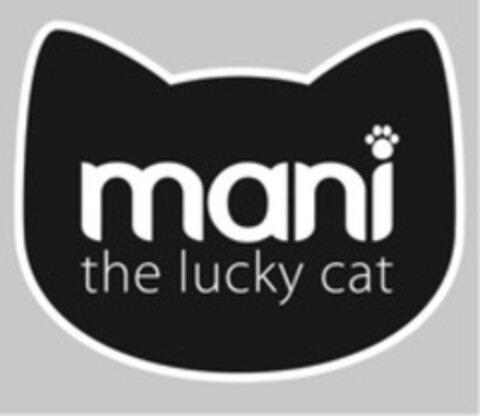 MANI THE LUCKY CAT Logo (WIPO, 08/14/2017)