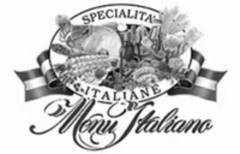 SPECIALITA' ITALIANE Menu Italiano Logo (WIPO, 06/06/2018)