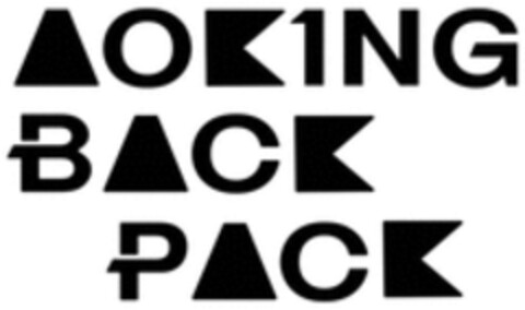 AOKING BACK PACK Logo (WIPO, 24.04.2022)