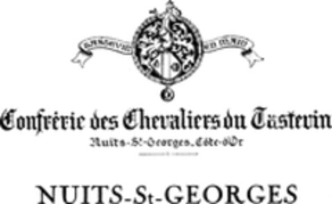 Confrérie des Chevaliers du Tastevin NUITS-St-GEORGES Logo (WIPO, 12.03.1958)