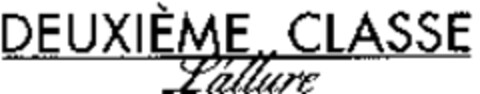 DEUXIÈME CLASSE L'allure Logo (WIPO, 04/08/2011)