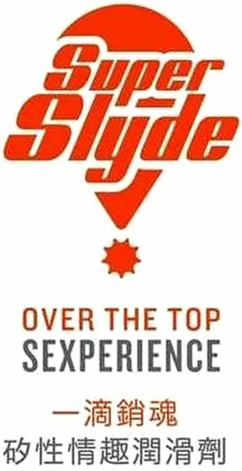 Super Slyde OVER THE TOP SEXPERIENCE Logo (WIPO, 30.05.2014)