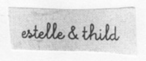 estelle & thild Logo (WIPO, 14.01.2015)