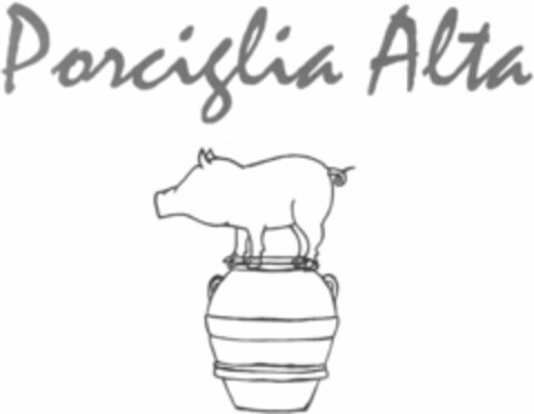 Porciglia Alta Logo (WIPO, 06/21/2017)