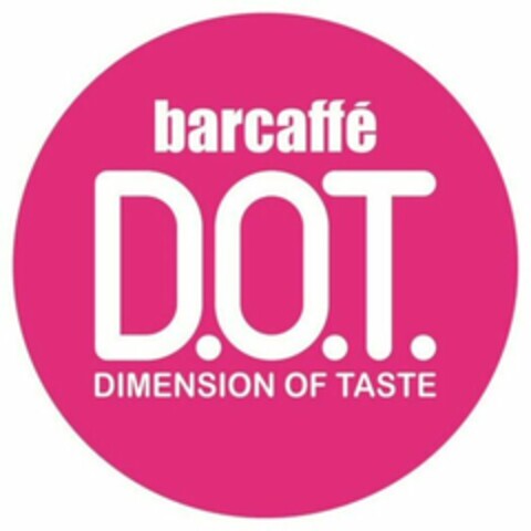 barcaffé D.O.T. DIMENSION OF TASTE Logo (WIPO, 10.04.2017)