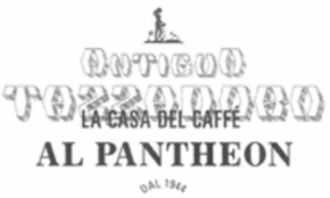 ANTIGUATAZZADORO LA CASA DEL CAFFÉ AL PANTHEON DAL 1944 Logo (WIPO, 21.12.2020)