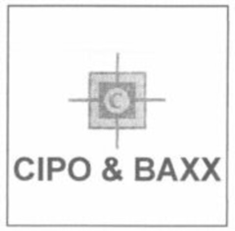 CIPO & BAXX Logo (WIPO, 08/01/2005)