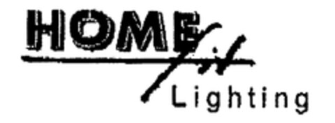 HOMEfit Lighting Logo (WIPO, 24.08.2006)