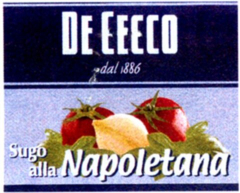 DE CECCO dal 1886 Sugo alla Napoletana Logo (WIPO, 27.08.2007)