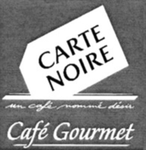 CARTE NOIRE un café nommé désir Café Gourmet Logo (WIPO, 11/13/2008)