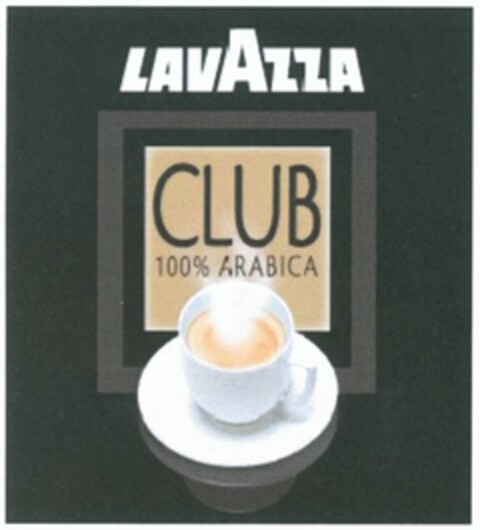 LAVAZZA CLUB 100% ARABICA Logo (WIPO, 16.02.2009)