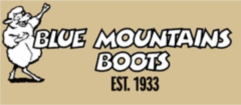 BLUE MOUNTAINS BOOTS EST. 1933 Logo (WIPO, 22.04.2015)