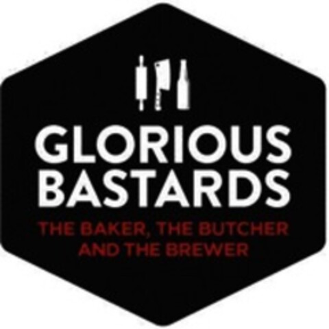 GLORIOUS BASTARDS THE BAKER, THE BUTCHER AND THE BREWER Logo (WIPO, 12.03.2018)