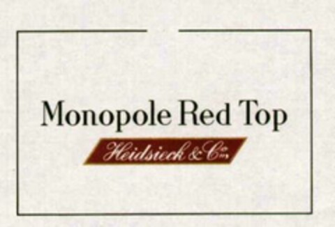 Monopole Red Top Heidsieck & Co. Logo (WIPO, 24.01.1991)