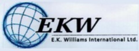 EKW E.K. Williams International Ltd. Logo (WIPO, 12.01.1999)