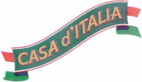 CASA d'ITALIA Logo (WIPO, 21.10.2002)