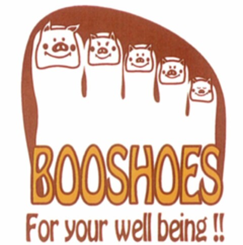 BOOSHOES For your well being!! Logo (WIPO, 09.03.2007)
