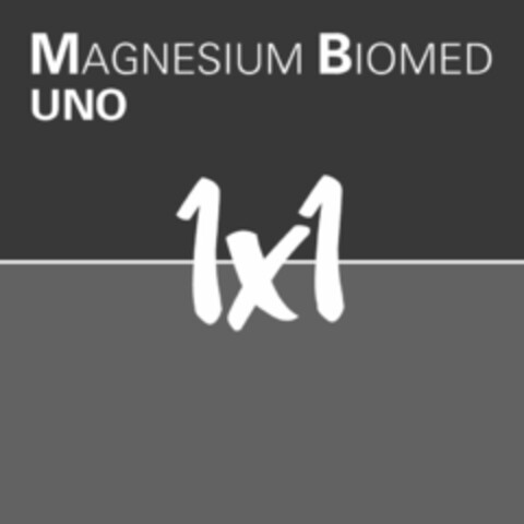 MAGNESIUM BIOMED UNO 1X1 Logo (WIPO, 09.11.2010)