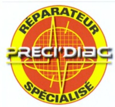 PRECI'DIAC RÉPARATEUR SPÉCIALISÉ Logo (WIPO, 26.06.2014)