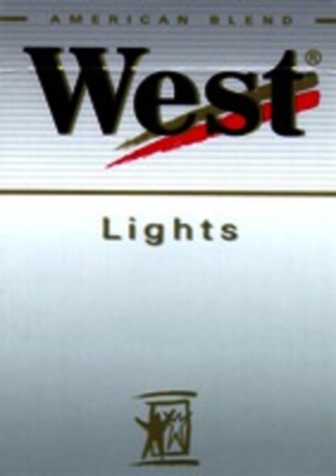 AMERICAN BLEND West Lights Logo (WIPO, 07/01/1998)