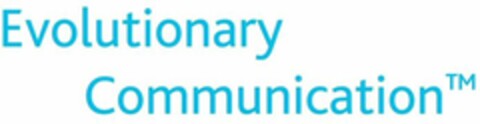 Evolutionary Communication Logo (WIPO, 08/02/2007)