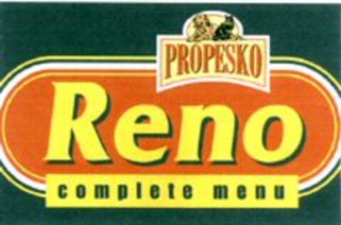 PROPESKO Reno complete menu Logo (WIPO, 09/05/2007)