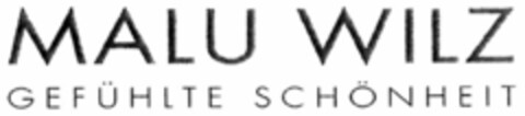 MALU WILZ GEFÜHLTE SCHÖNHEIT Logo (WIPO, 13.05.2008)