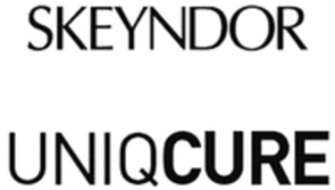 SKEYNDOR UNIQCURE Logo (WIPO, 07/20/2018)
