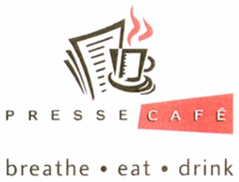 PRESSE CAFÉ breathe eat drink Logo (WIPO, 09/24/2008)