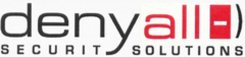 denyall-SECURIT SOLUTIONS Logo (WIPO, 07.07.2010)