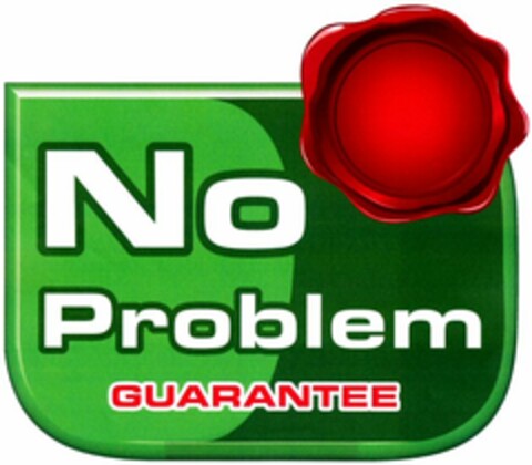 No Problem GUARANTEE Logo (WIPO, 11/23/2012)