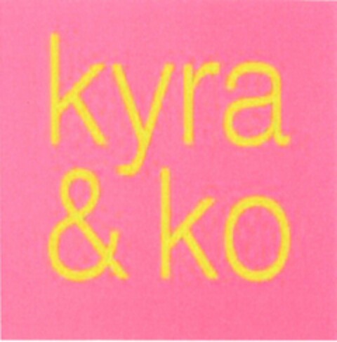 kyra & ko Logo (WIPO, 15.08.2013)