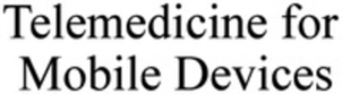 Telemedicine for Mobile Devices Logo (WIPO, 19.05.2015)