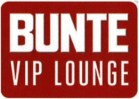 BUNTE VIP LOUNGE Logo (WIPO, 04.08.2015)