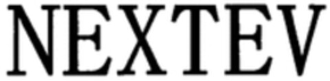 NEXTEV Logo (WIPO, 10.12.2015)