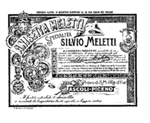 ANISETTA MELETTI Logo (WIPO, 06/16/1949)