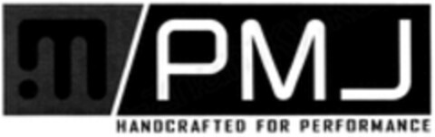 M PMJ HANDCRAFTED FOR PERFORMANCE Logo (WIPO, 30.10.2019)