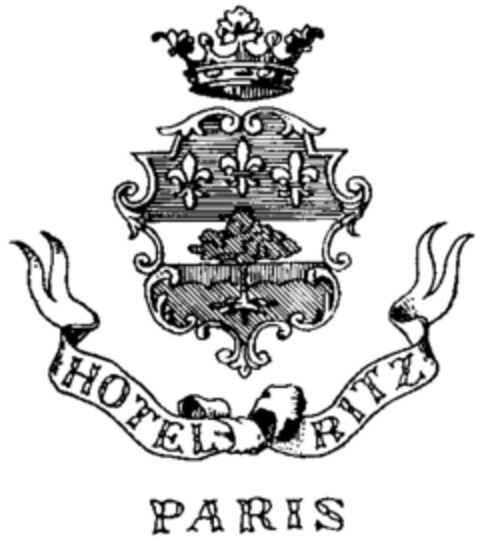 HOTEL RITZ PARIS Logo (WIPO, 08.10.1980)