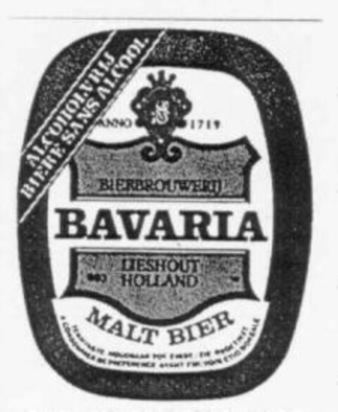 BAVARIA Logo (WIPO, 07.01.1992)