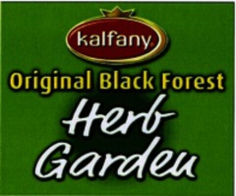 kalfany Original Black Forest Herb Garden Logo (WIPO, 24.07.2007)