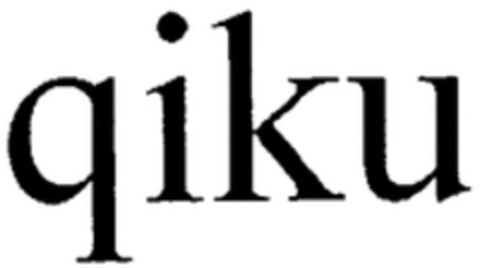 qiku Logo (WIPO, 02.09.2015)