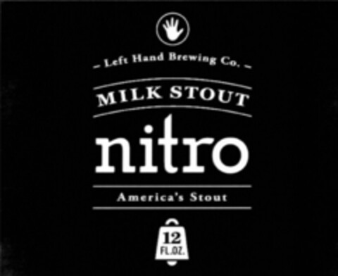 - Left Hand Brewing Co. - MILK STOUT nitro America's Stout 12 FL.OZ. Logo (WIPO, 02.05.2017)