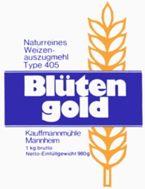 Blüten gold Logo (WIPO, 28.07.1970)