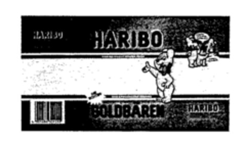 HARIBO GOLDBÄREN Logo (WIPO, 07.04.1989)