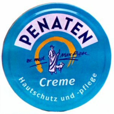PENATEN Creme Hautschutz und - pflege Logo (WIPO, 23.07.1996)